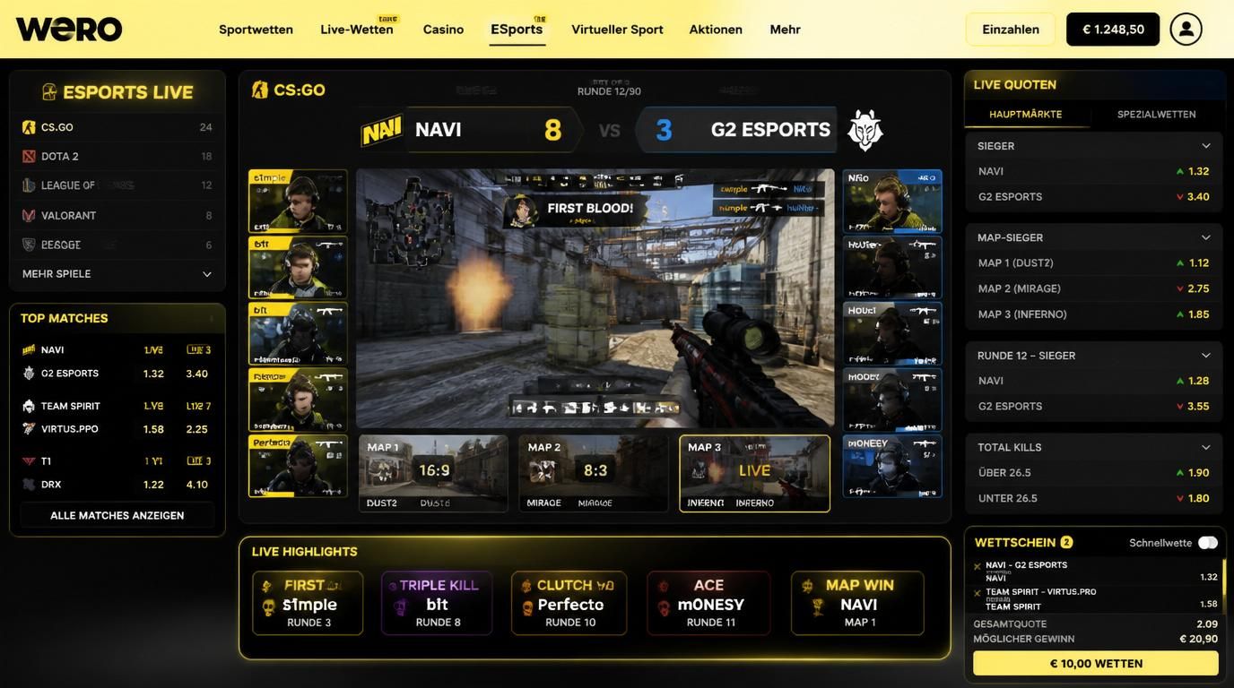 Esports-Wetten mit Skill-Faktor, Volatilität &amp, dynamischen Märkten
